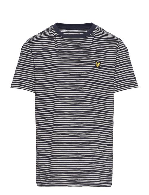 Se Lyle & Scott Junior Stripe Tee Lyle & Scott Junior Patterned ved Booztlet