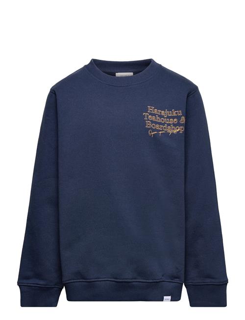 Se Les Deux Harajuku Sweatshirt Kids Les Deux Navy ved Booztlet