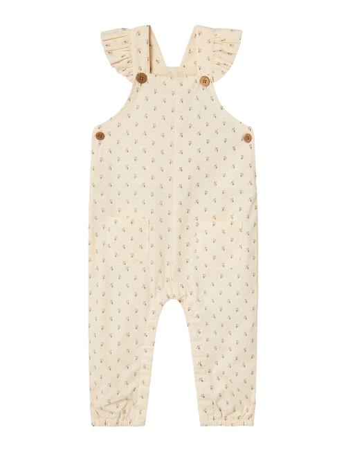 Se Lil'Atelier Nbffamaja Loose Overall Lil Lil'Atelier Cream ved Booztlet