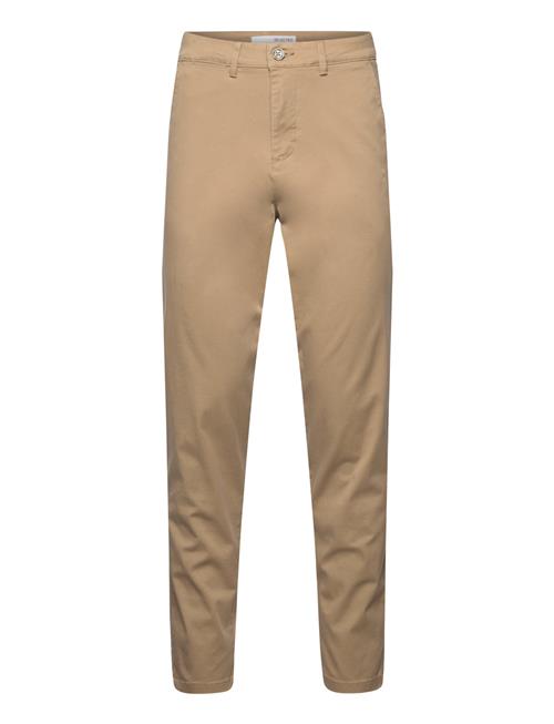 Se Selected Homme Slh172-Slimtape-New Miles Flex Pant N Selected Homme Beige ved Booztlet