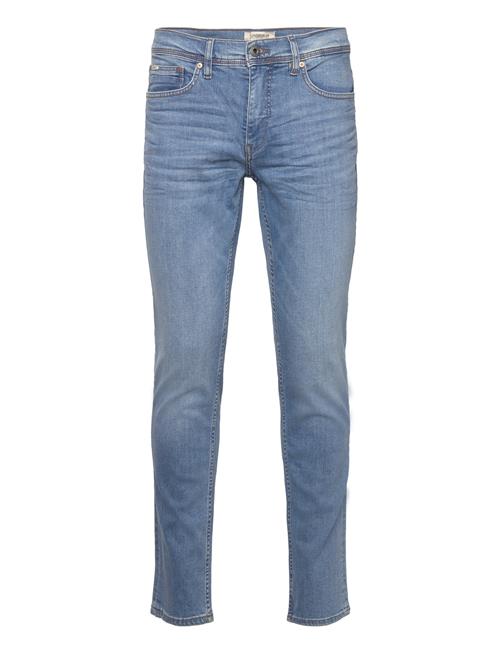 Se Lindbergh Tapered Fit Superflex Jeans Lindbergh Blue ved Booztlet