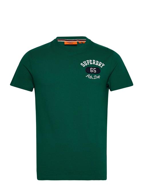 Superdry Emb Superstate Ath Logo Tee Superdry Green