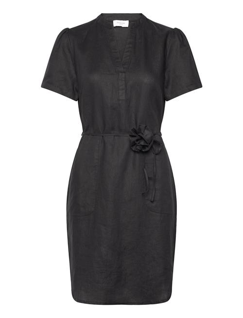 Linen Dress Rosemunde Black