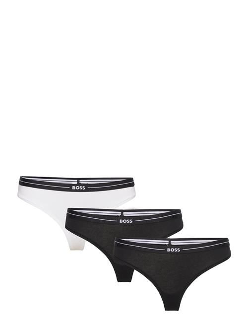 3P Thong BOSS Black