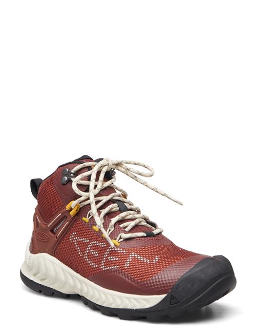 KEEN Ke Nxis Evo Mid Wp W-Andorra-Golden Yellow KEEN Burgundy