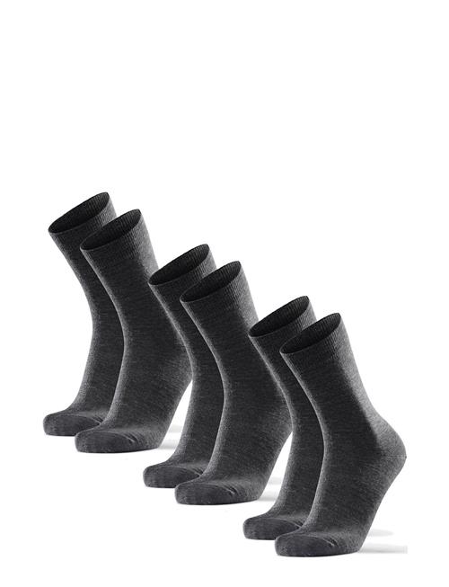 Merino Dress Socks 3-Pack Danish Endurance Grey