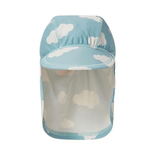 Kuling Palma Mønstret Solhætte Med Skyer Dove Blue 52/54 cm  Blå  52/54 cm  Unisex