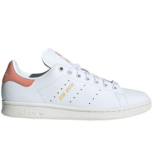 Se adidas Originals Sko - Stan Smith W - Hvid/Rosa ved KidsWorld