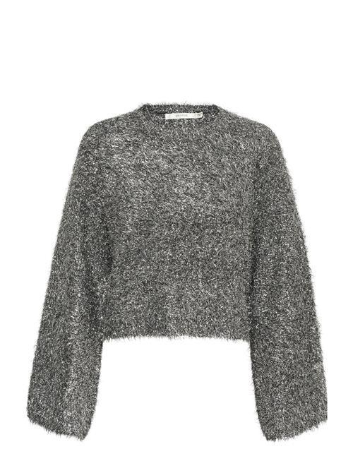 Se Gestuz Mattianigz Cropped Pullover Gestuz Silver ved Booztlet