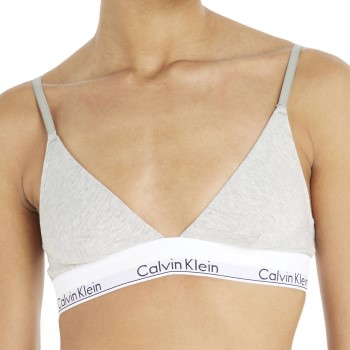 Calvin Klein Bh Modern Cotton Triangle Unlined Gråmelerad Medium Dame