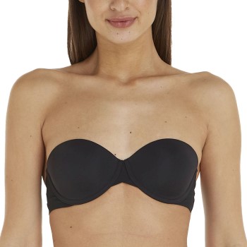 Calvin Klein Bh Strapless Lined Bra Sort A 75 Dame