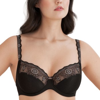 Conturelle by Felina Felina Conturelle Festival Wired Bra Bh Sort B 85 Dame