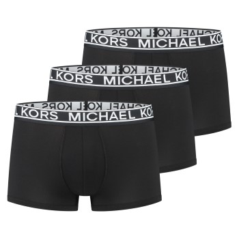 Michael Kors 6P Mesh Tech Trunks Sort nylon Medium Herre