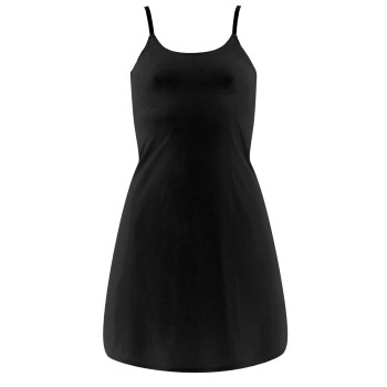 Missya Seamless Slip Dress Sort L/XL Dame