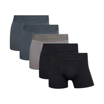 Resteröds 5P Organic Cotton Boxer Flerfarvet økologisk bomuld Small Herre