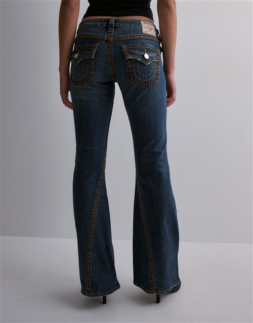 True Religion - Blå - Joey Low Rise Flare MB3