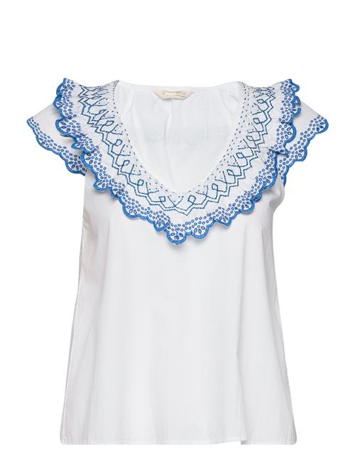 Se ODD MOLLY Logan Blouse ODD MOLLY White ved Booztlet