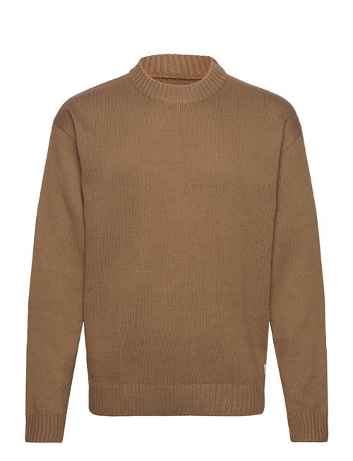 Jack & Jones Jjejack Knit Crew Neck Sn Jack & J S Brown