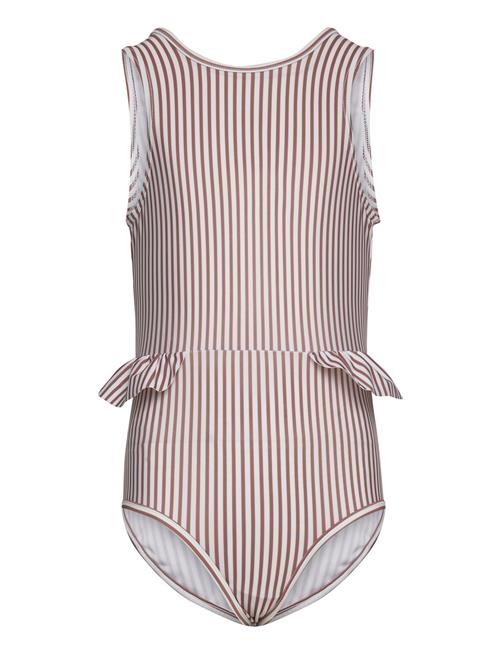 Gelika Printed Swimsuit MINI A TURE Brown