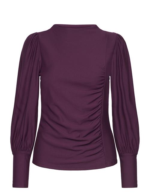 Gestuz Rifagz Puff Blouse Gestuz Burgundy