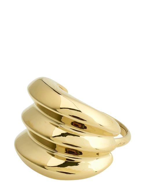 Pilgrim Reflect Recycled Statement Ring Pilgrim Gold