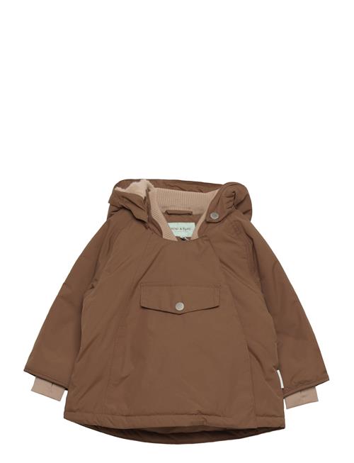 MINI A TURE Wang Fleece Lined Winter Jacket. Grs MINI A TURE Brown