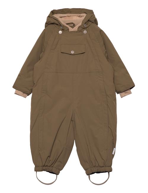 MINI A TURE Wisti Fleece Lined Snowsuit. Grs MINI A TURE Khaki