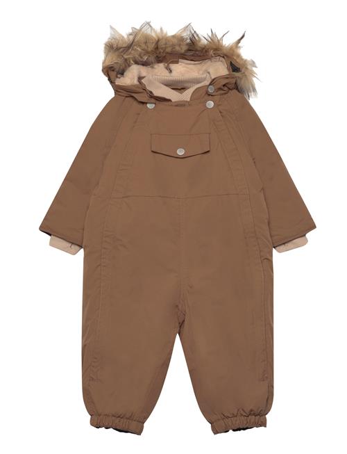 Mini A Ture Wisti Fleece Lined Snowsuit Fake Fur. Grs Mini A Ture Brown