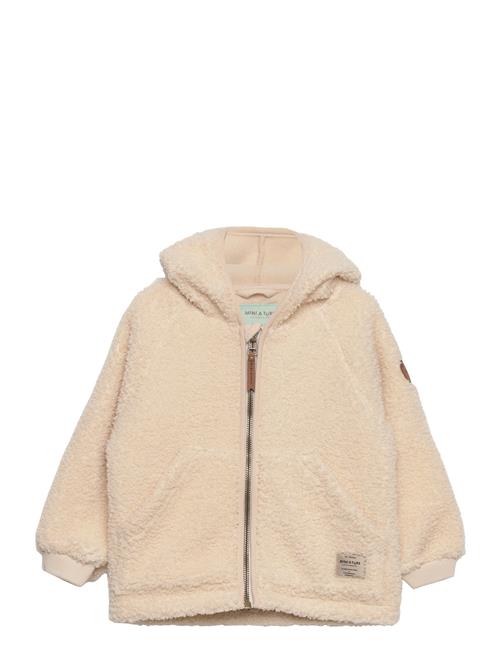 MINI A TURE Liff Teddyfleece Jacket. Grs MINI A TURE Cream