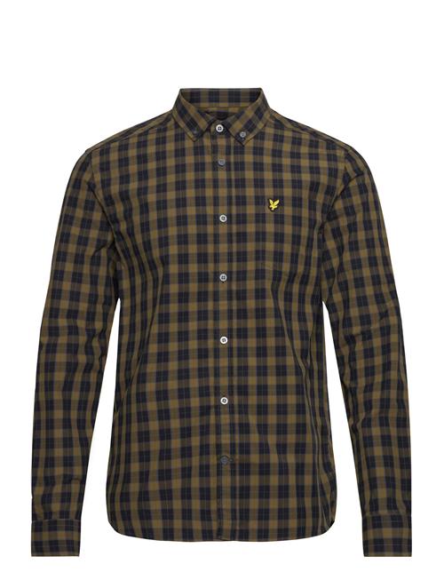 Check Poplin Shirt Lyle & Scott Green