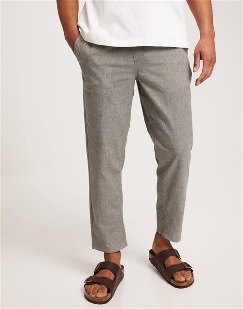 Jack & Jones Jpstace Jjbreeze Linen Blend Hørbukser Bungee Cord Melange