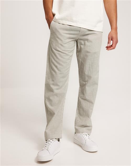 Jack & Jones Jpstkane Summer Jogger Sn Hørbukser Crockery Stripe