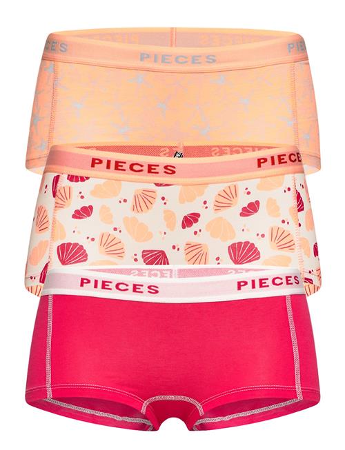 Pieces Pclogo Lady Seashell 3 Pack Bc Pieces Pink