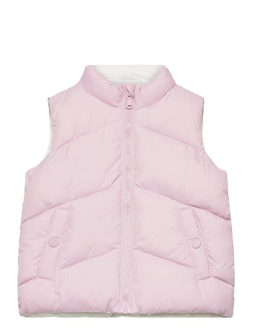 Mango Reversible Quilted Gilet Mango Pink