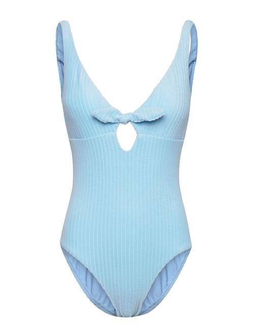 Havana Deep V Piece Seafolly Blue