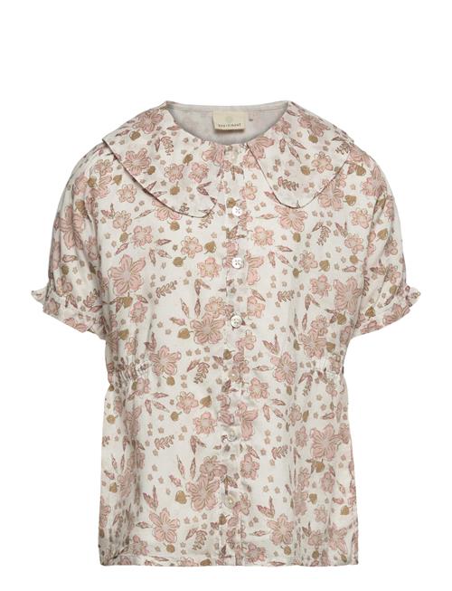 En Fant Shirt Flower Woven En Fant Pink