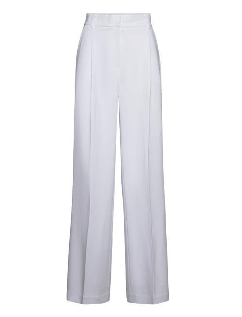 Se Michael Kors Pleated Wide Leg Pant Michael Kors White ved Booztlet