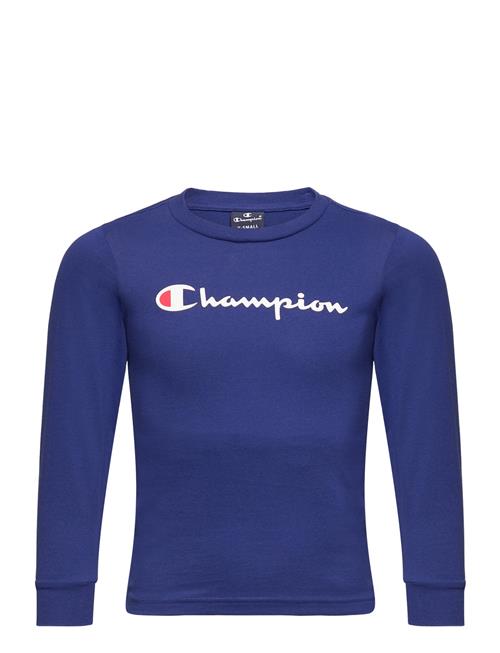 Se Champion Long Sleeve T-Shirt Champion Blue ved Booztlet