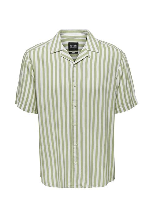 ONLY & SONS Onswayne Life Ss Viscose Shirt Noos ONLY & SONS Green