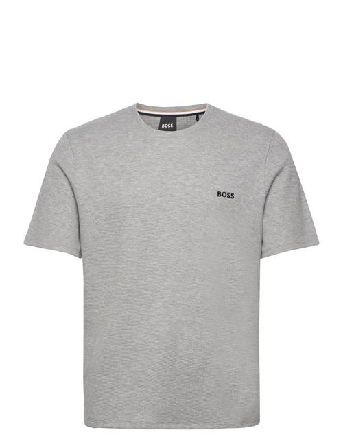 Se BOSS Waffle T-Shirt BOSS Grey ved Booztlet