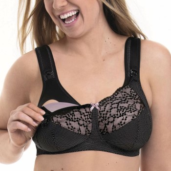 Anita Bh Maternity Miss Orely Nursing Bra Sort polyamid G 75 Dame