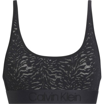 Calvin Klein Bh Intrinsic Lace Bralette Sort Large Dame