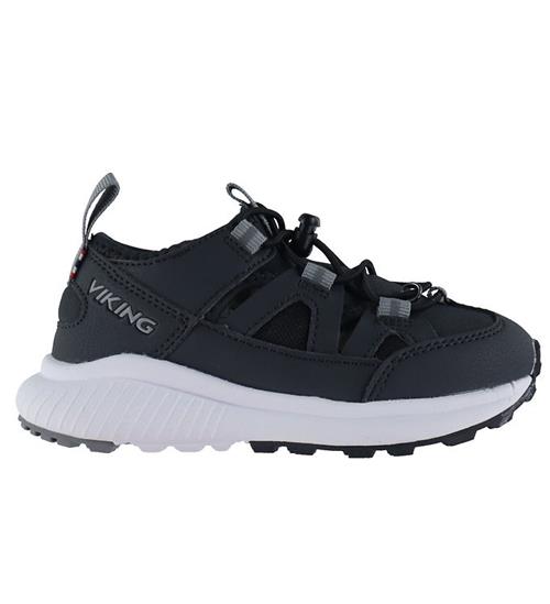 Se Viking Viking Sandaler - Arey - Black/Grey ved KidsWorld