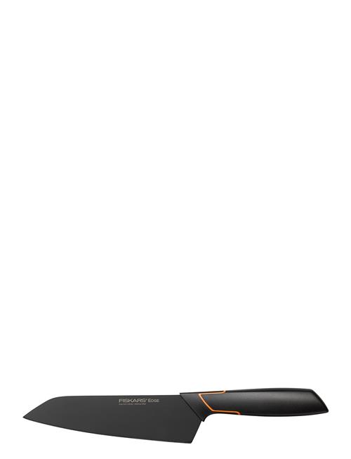 Se Fiskars Edge Santokukniv 17 Cm Fiskars Black ved Booztlet