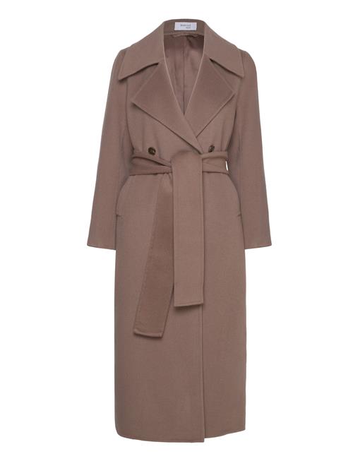 Se Marville Road Robyn Double Wool Coat Marville Road Brown ved Booztlet