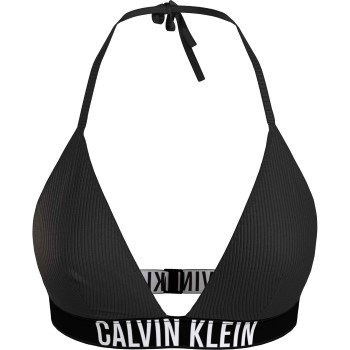 Calvin Klein Instense Power Triangle Bikini Top Sort nylon X-Large Dame