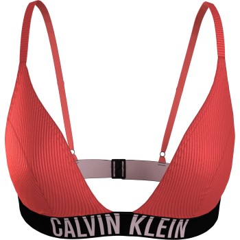 Se Calvin Klein Intense Power Rib Bikini Plus Bra Koral polyamid XXL+ Dame ved Timarco