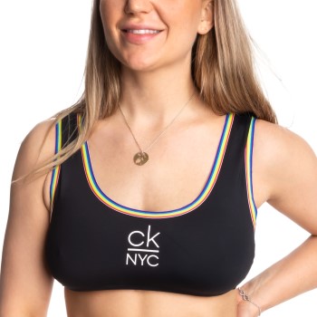 Calvin Klein Pride Bralette Bikini Sort Small Dame