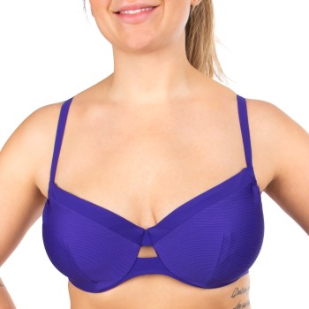 Chantelle Vibrant Covering Underwire Bikini Bra Blå F 85 Dame