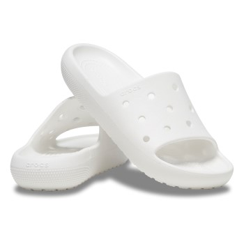 Crocs Classic Slipper 2 0 Hvid US M12 (EU 46-47)